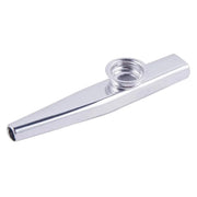 Silver Aluminum Alloy Kazoo With Membrane Diaphragm Easy To Play Musical Instrument Gift Idea