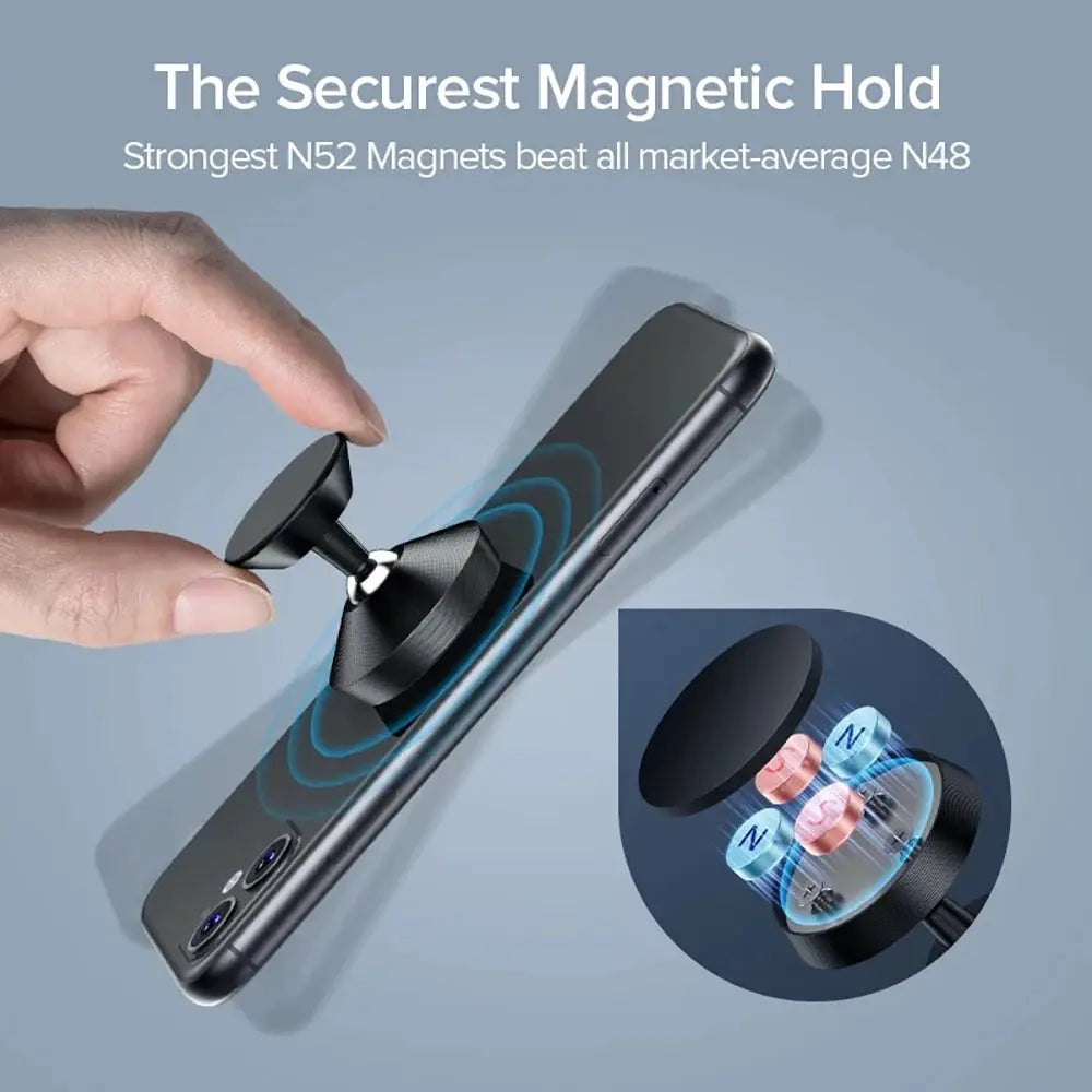 Universal Magnetic Car Phone Holder Dash Mount For iPhone Samsung