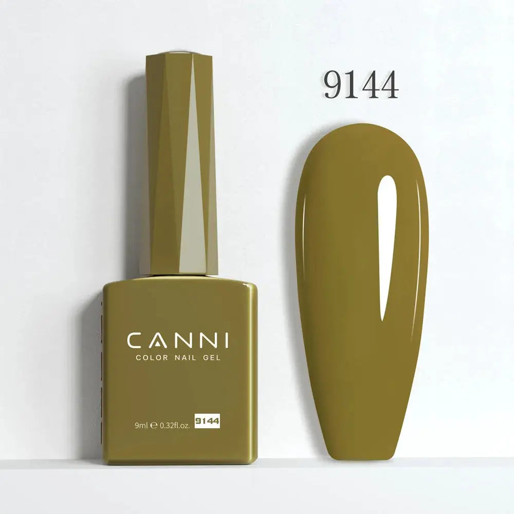 Canni Hema Free Nail Gel Polish Christmas Red Collection Semi Permanent 9ml Long Lasting Shine
