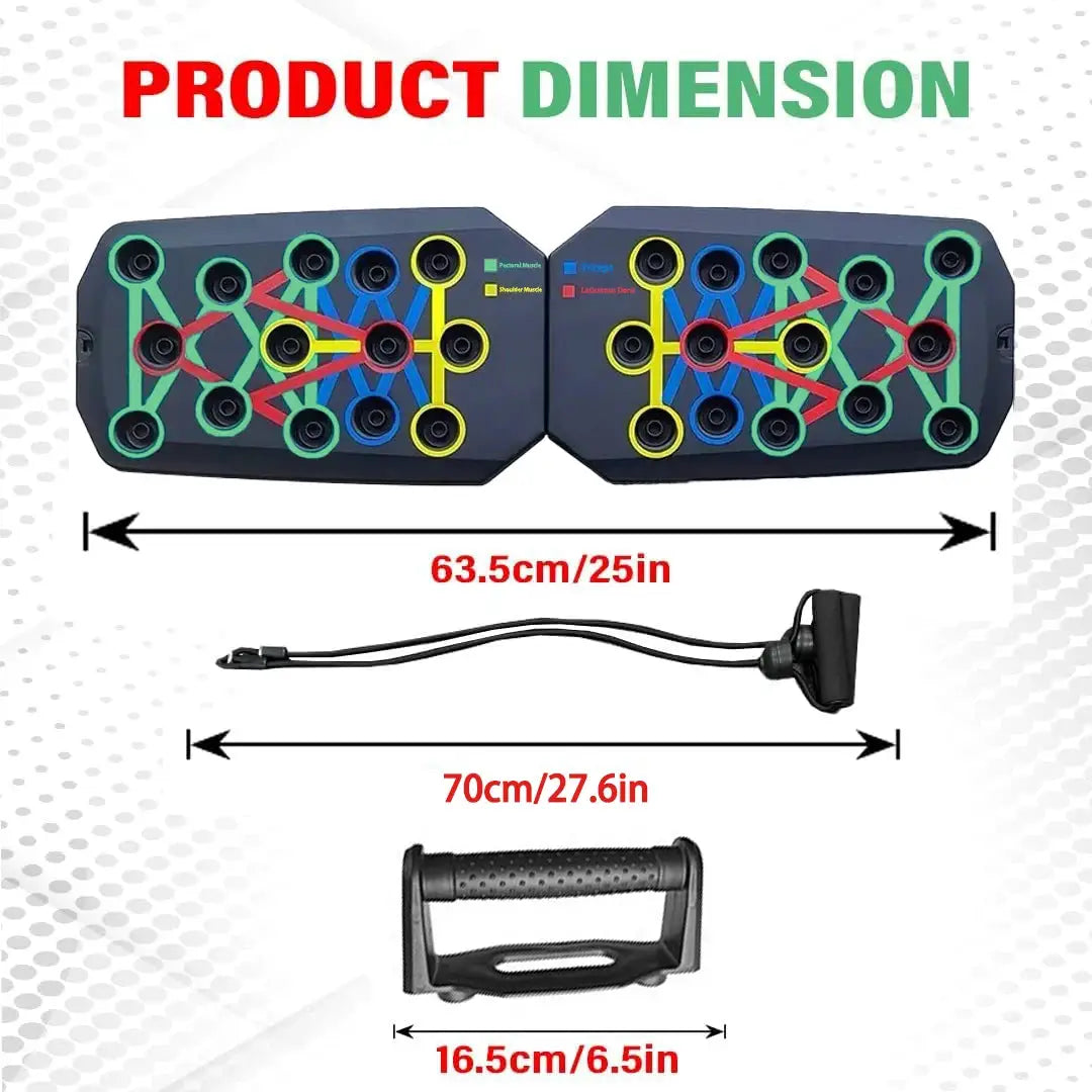 Household Multifunctional Push Up Training Board Portable Chest And Abdominal Muscle Workout Equipment