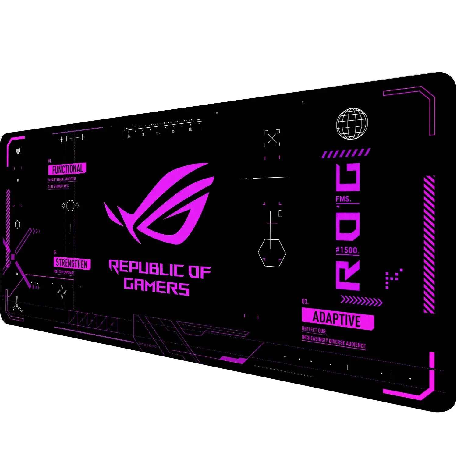Dapesuom XXL Extended Gaming Mat for PC and Keyboard Large Mouse Pad Non Slip Surface Ultra Smooth Fabric