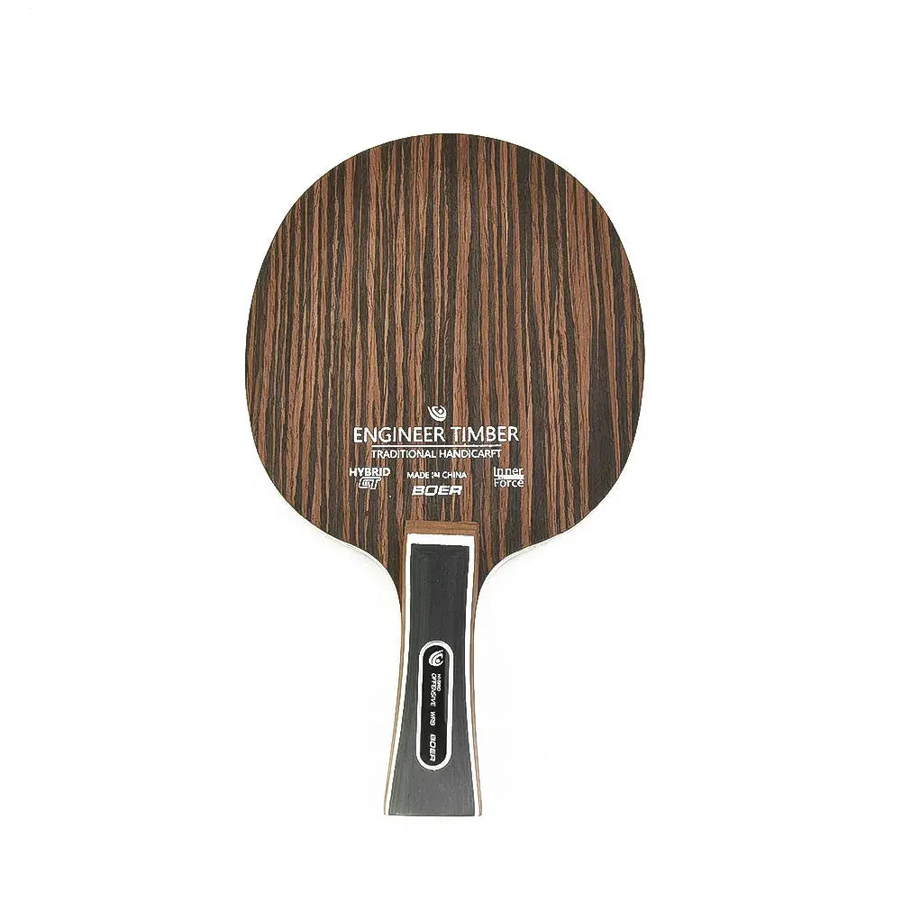 Table Tennis Blade Ebony Dalbergia 5 Ply 6.2mm Ping Pong Paddle With Long Handle