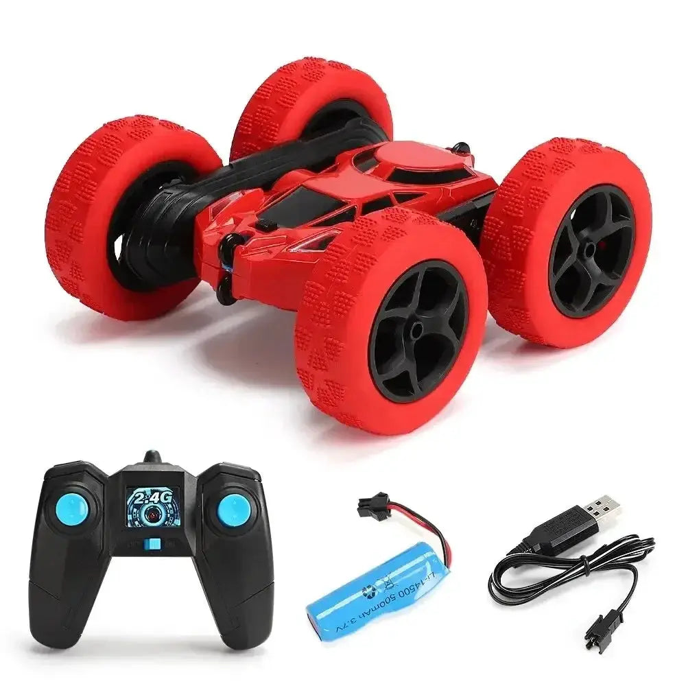 RC Stunt Car Double Sided Flip Remote Control Car 2.4G High Speed 360 Degree Rotation Drift Toys For Kids