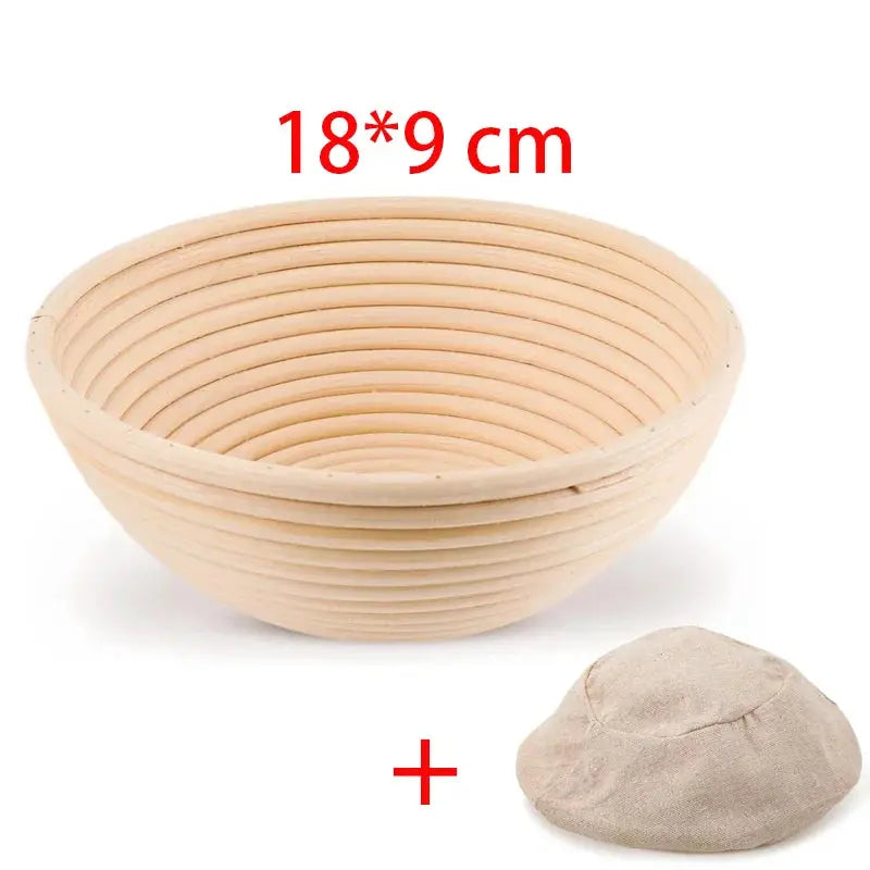 Oval Rattan Bread Proofing Basket Sourdough Banneton Fermentation Wicker Dough Proofing Bowl For Homemade Loaves