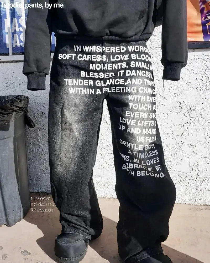 Y2K Vintage American Jeans Wide Leg Harajuku Streetwear Men Women