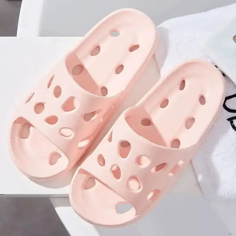Unisex EVA Slippers Anti Slip Sandals For Men Women Indoor Bathroom Beach Flip Flops Summer Comfort