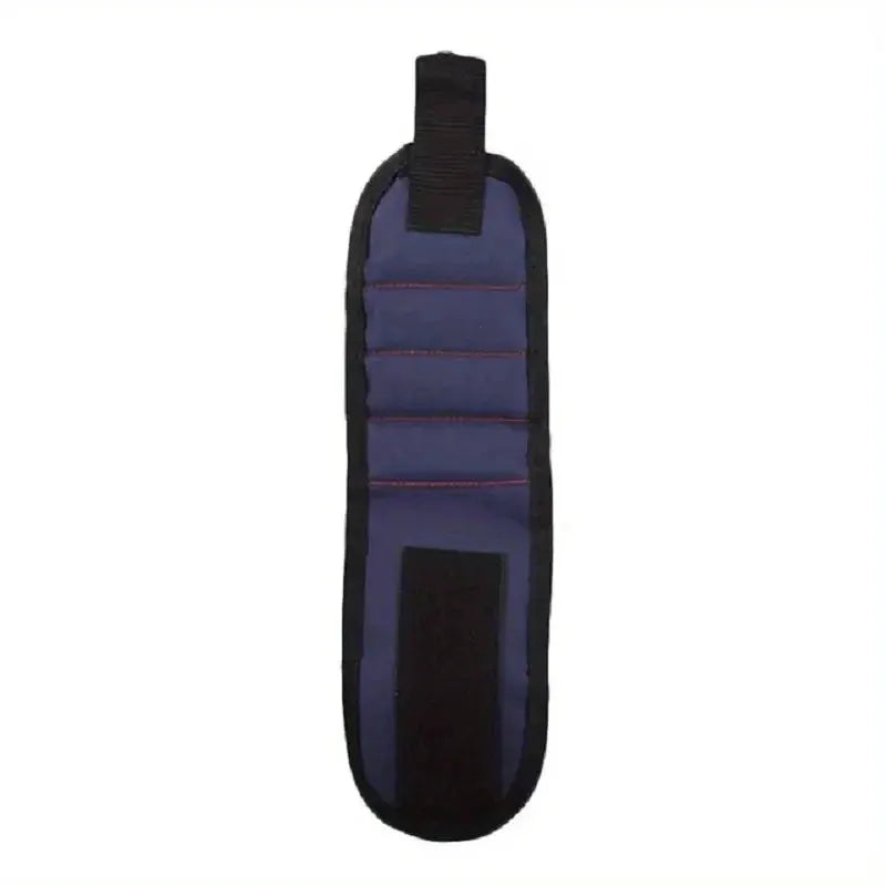 Simples Market magnetic tool wristband with strong magnets, purple fabric with black trim