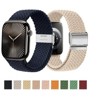 Strap For Apple watch band 46mm 45mm 44mm 49mm 40mm 41mm 42mm Braided loop correa bracelet iWatch series 10 8 9 7 5 2030