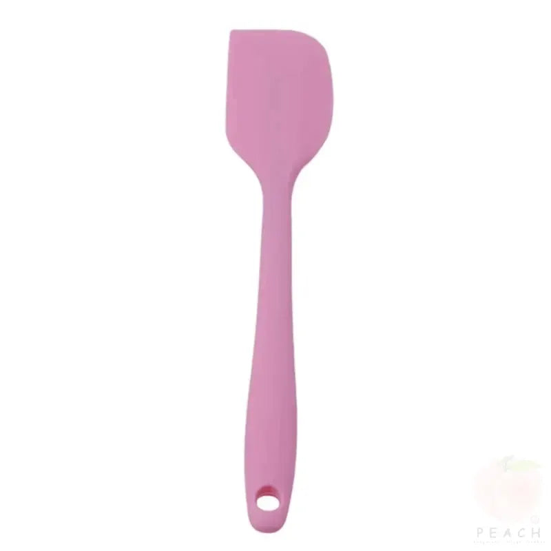 Heat Resistant Integrated Handle Silicone Spoon Spatula Scraper For Baking And Cooking Kitchen Tool