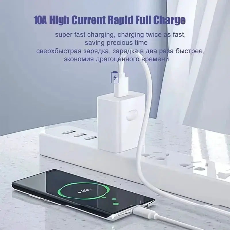 BMAD 3 Pack 100W USB Type C Fast Charging Cables 6A Quick Charge Data Cord Nylon Braided CE FCC RoHS