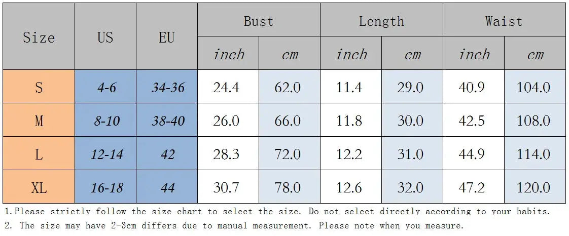 Size chart for Simples Market women's heart-print lace satin shorts; S-XL, bust 24.4-30.7 in, waist 40.9-47.2 in.