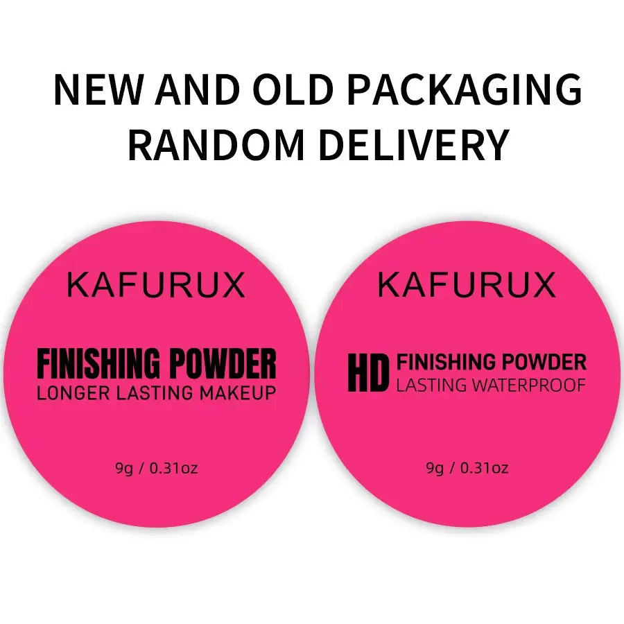 Kafurux Natural Matte Pressed Powder Oil Control Brighten Whitening Foundation Compact Concealer Makeup