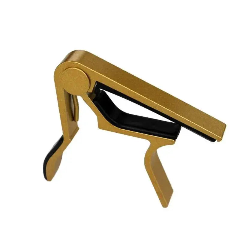 Single Handed Guitar Capo for Acoustic and Electric Guitars Aluminum Quick Clamping Black