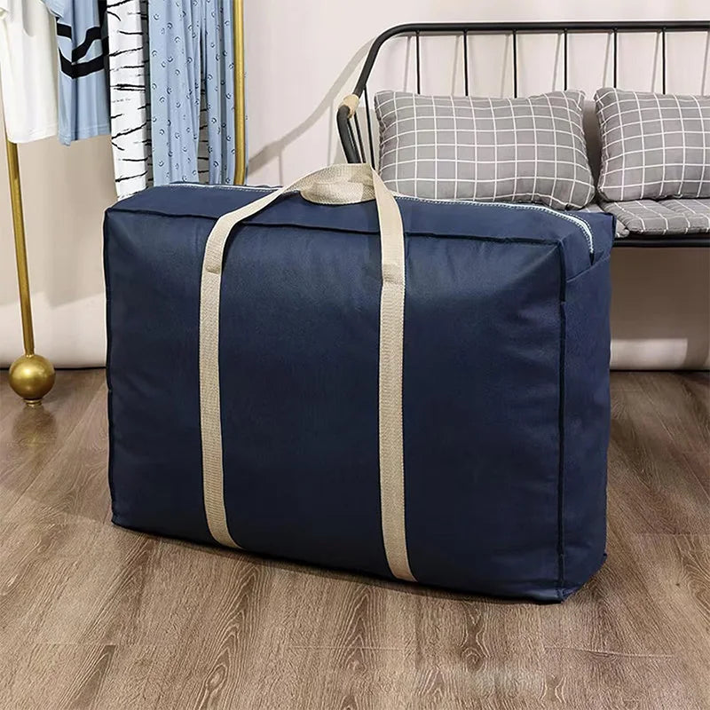 Non Woven Quilt Storage Bag Large Capacity Waterproof Dustproof Durable Clothes Organizer