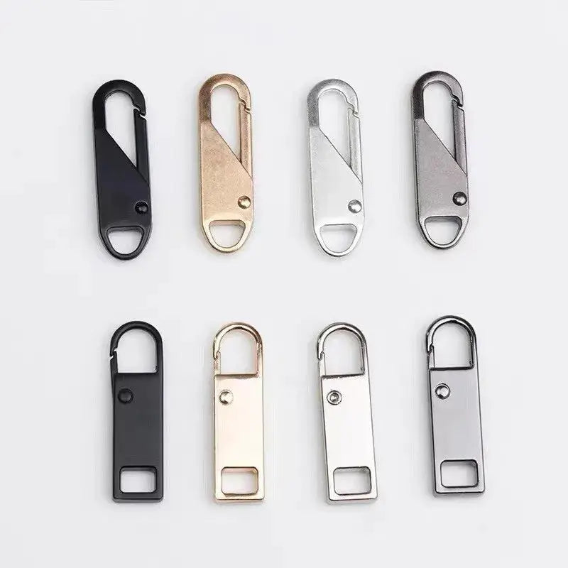 EverEase Multicolor Detachable Zipper Pulls Set Replacement Zipper For Jeans And Backpacks Quick No Sew Repair