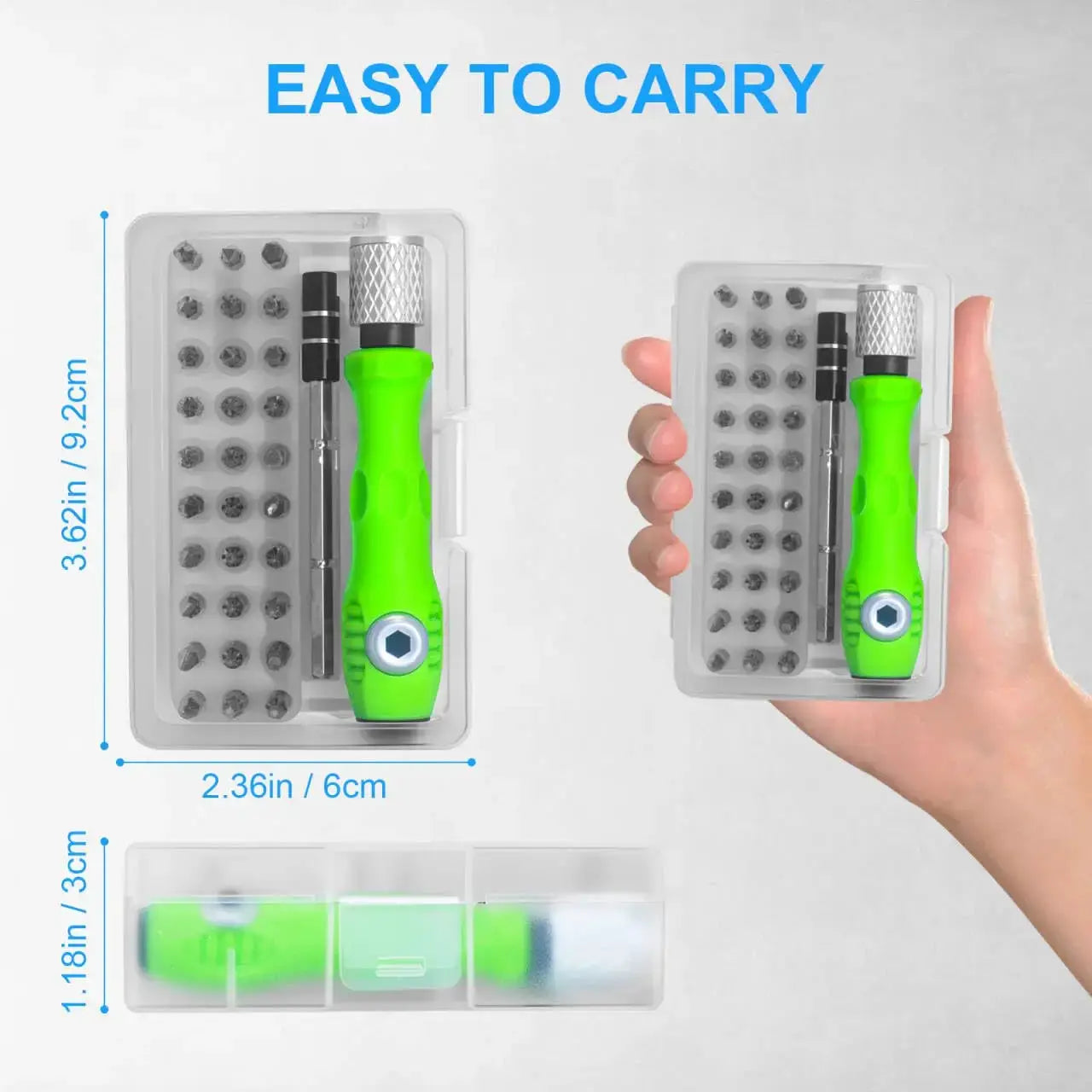 30 In 1 Precision Screwdriver Set Ergonomic Mini Repair Kit For Electronics Watches Glasses MacBook PS5 Cleaning
