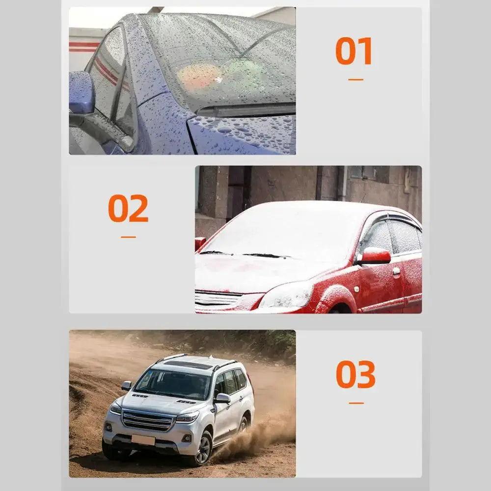 Simples Market 100ml car rubber conditioner for rubber seals/strips; softens, cleans, reduces noise in three car views