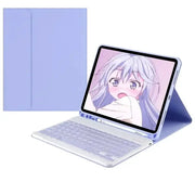 Candy Color Bluetooth Keyboard Case With Magnetic Leather Stand For iPad 10.2 Inch Gen 7 8 9 10 Pro Air Mini 5 6