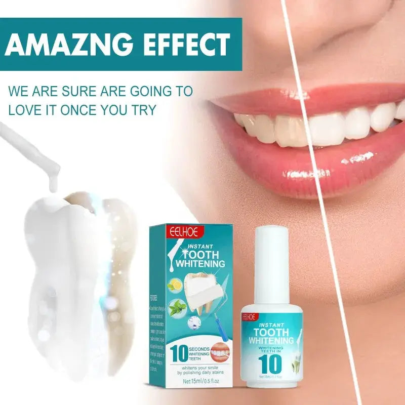 Instant tooth whitening kit by EELHOE; teal box and bottle displayed (2 items)
