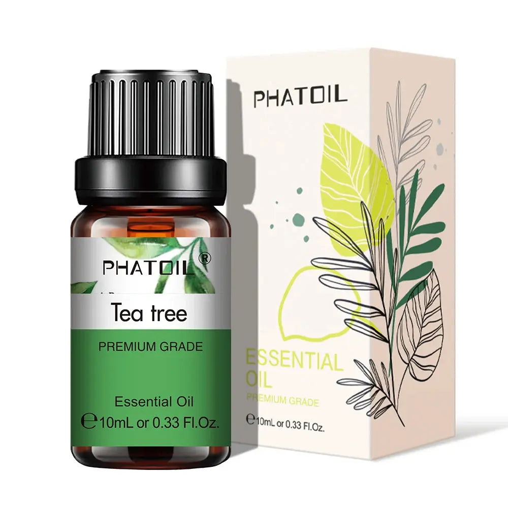 PHATOIL 10ml Natural Plant Essential Oil Eucalyptus Lavender Bergamot Vanilla Peppermint For Diffuser