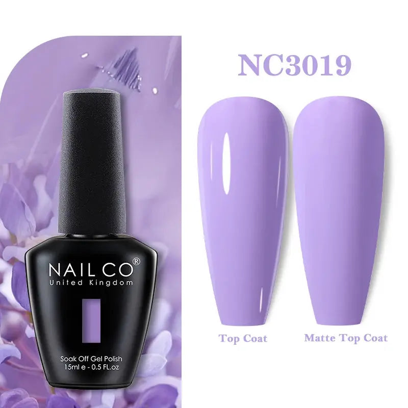 NAILCO 283 Colors Gel Nail Polish Kit Ultra Long Lasting UV Gel Varnish With 30 Day Shine