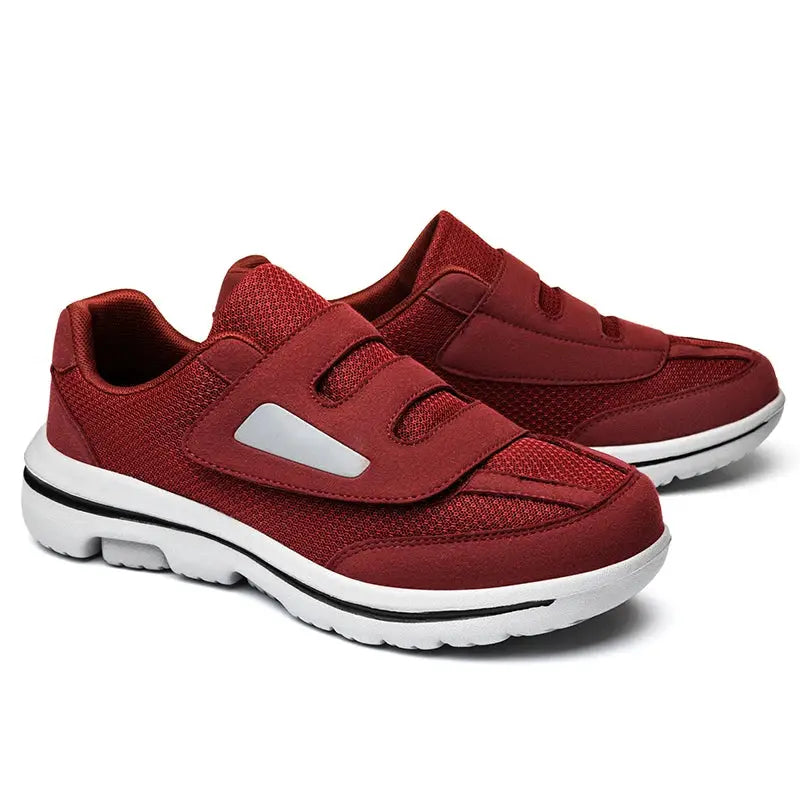 Wide Toe Sneakers For Diabetic Feet Elderly Hallux Valgus Shoes