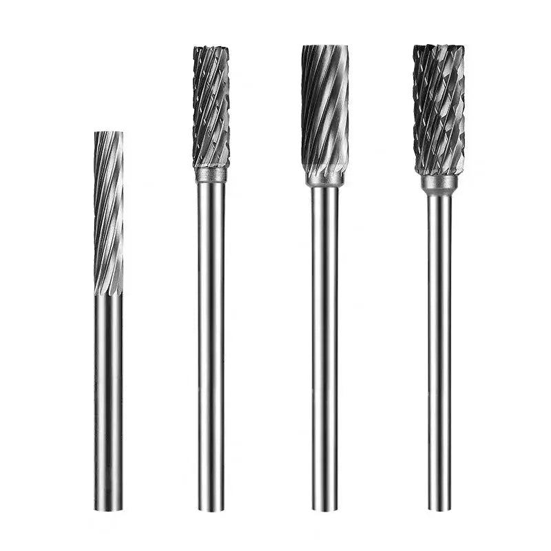 Tungsten Carbide Rotary File For Metal And Plastic Engraving Cutter Grinding Head With 3mm Shank