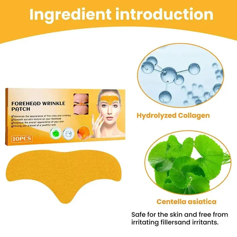 EverGlow Forehead Wrinkle Patch Lifts And Tightens Skin Smoothing Fine Lines With Collagen And Botanicals