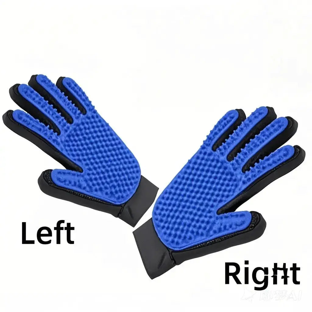 Pet Hair Glove Comb For Dog And Cat Grooming Deshedding Hair Remover Massage Brush Tool