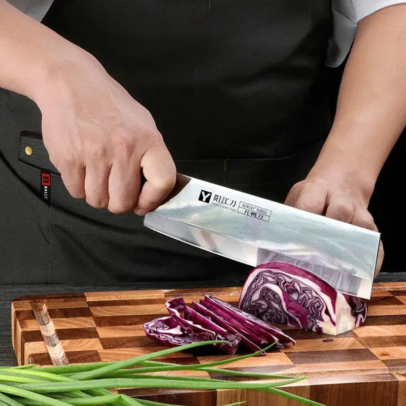 SoraChef Japanese Santoku Knife Stainless Steel Kitchen Knife For Precision Slicing Duck And Meats Ergonomic Handle