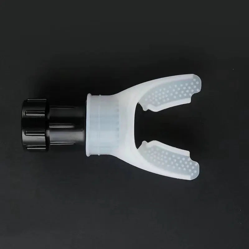 Silicone Breathing Exercise Device Portable Respiratory Training Equipment With Adjustable Resistance