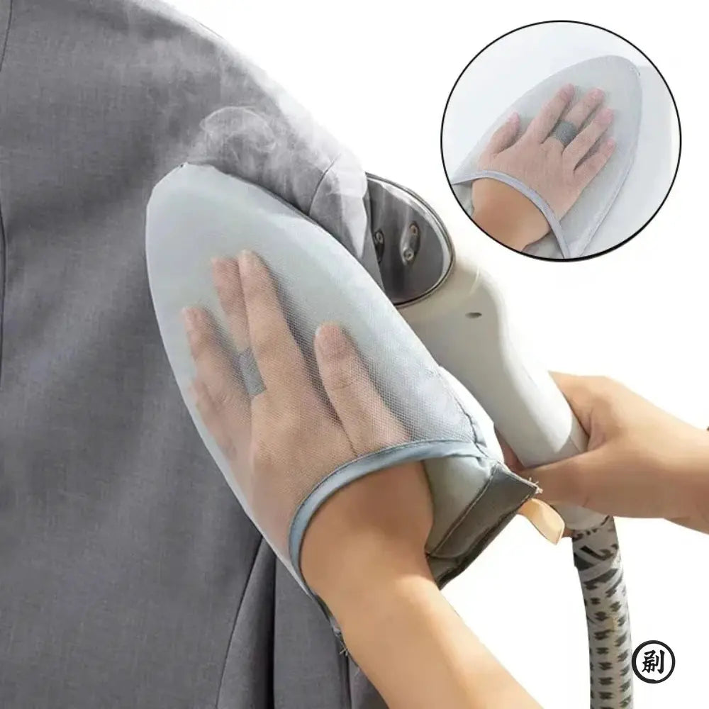 Fabric Handheld Ironing Board Glove Insulated For Safe Pressing Of Sleeves And Collars