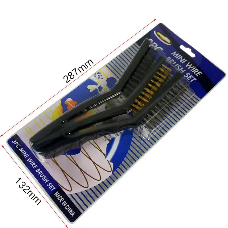 Allsome Double End Steel Wire Brush And Nylon Pick Set Universal Hunting Gun Cleaning Kit Tactical Rifle Cleaning Tool