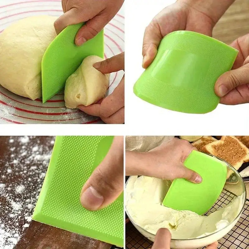 ProBake Versatile Baking Tool Set With Cake Cream Spatula Dough Knife And Butter Scraper For Perfect Results