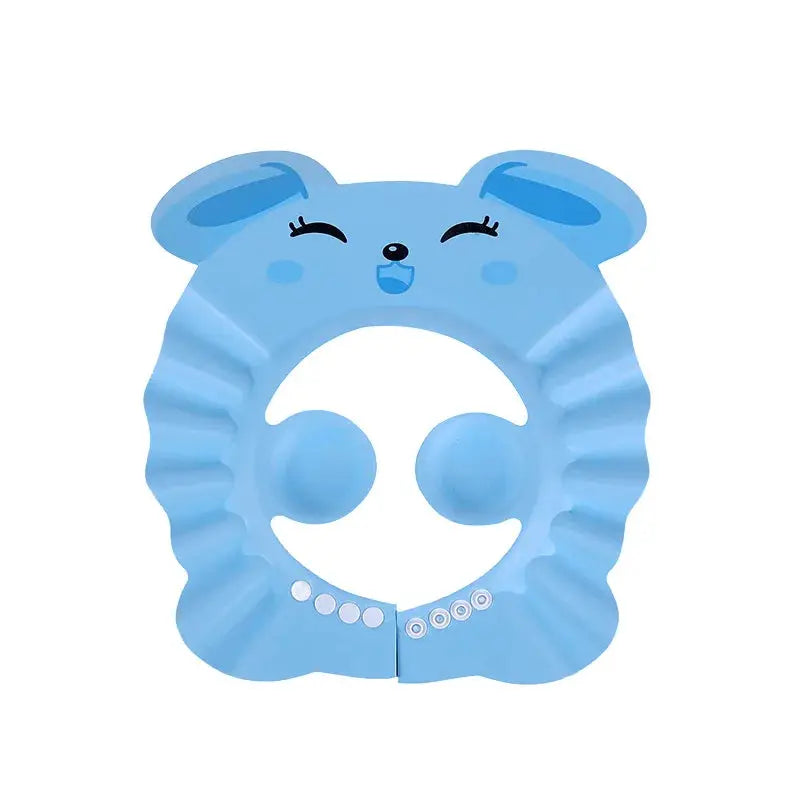 Adjustable Baby Shower Soft Cap For Kids Protecting Eyes And Ears During Bath Time
