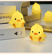 BrightNest Duck Night Light For Kids Room Cute Cartoon Animal Night Lamp With Soothing Warm Glow