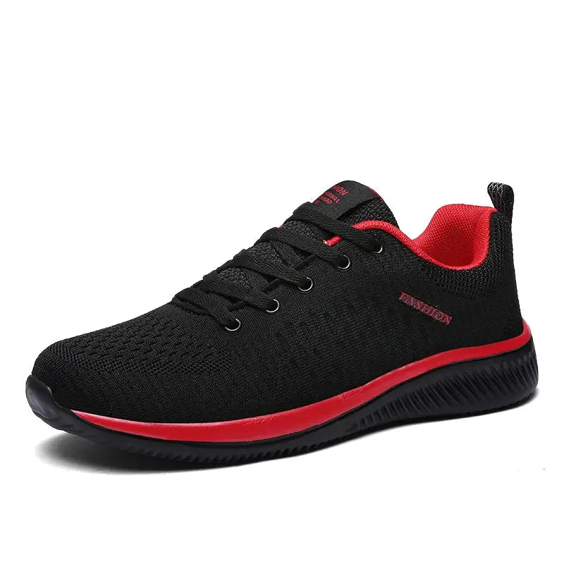 Mens Lightweight Running Shoes Breathable Air Mesh Upper Comfortable Walking Sneakers For Men