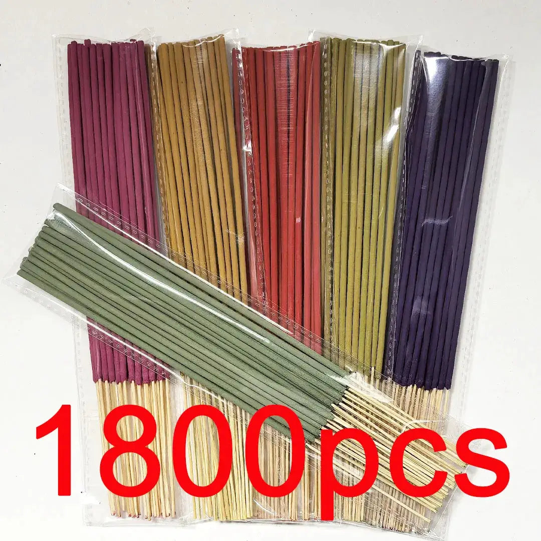 6 Sets Of 126 Incense Sticks Assorted Scents For Purification Meditation Yoga And Home Use Gift