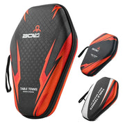 Table Tennis Racket Bag EVA Hard Shell Waterproof Dustproof Storage Case With Hand Strap
