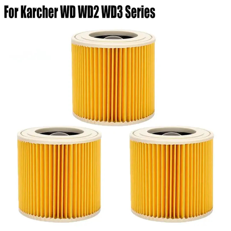 Karcher Replacement Cartridge Filter For WD WD2 WD3 WD1 MV3 MV2 Wet Dry Vacuum Cleaner