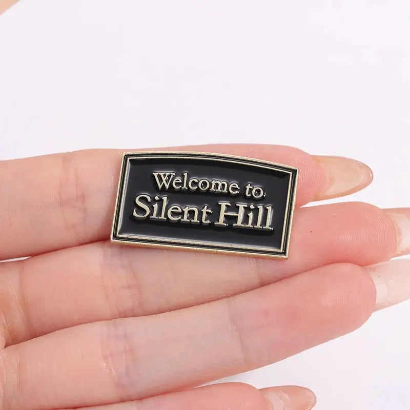 Silent Hill Brooch Enamel Pins Metal Zinc Alloy Horror Film Game Badge Lapel Pins Unisex Gift