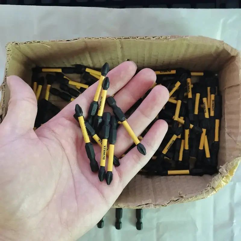 DEWALT PH2 57mm Impact Driver Bits 5-Pack High Speed Steel Power Drive Tools For Professionals And DIY