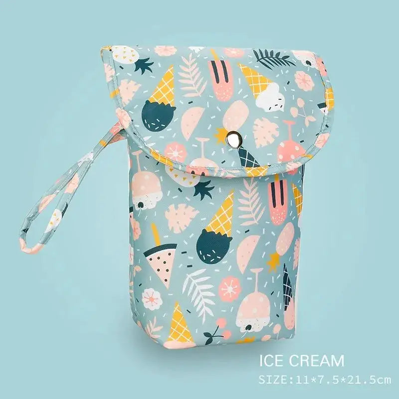 Waterproof Diaper Bag With Wet Dry Pack Organizer For Travel Stroller Carry Bag Nappy Mummy Pouch