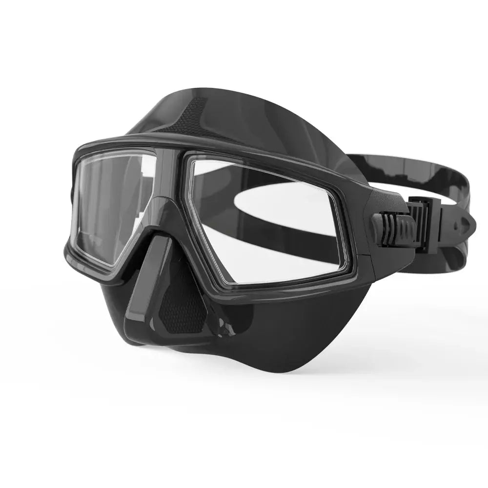 Professional Adult Scuba Diving Mask Set With HD Anti Fog Lens UV Protection Adjustable Snorkeling Goggles For Divers