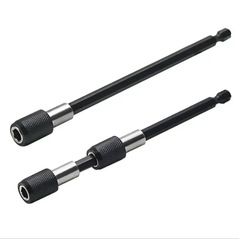 3-Piece Hexagonal Quick Release Self-Locking Extension Rod Set For Electric Drill Drivers