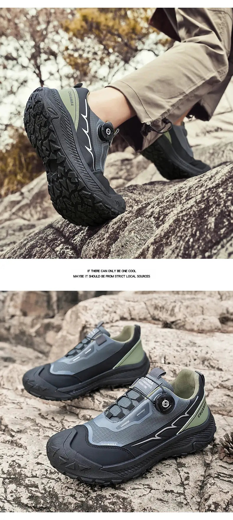 Men's casual sneakers Simples Market, low-top lace-up walking shoes in grey/olive, lightweight and breathable.