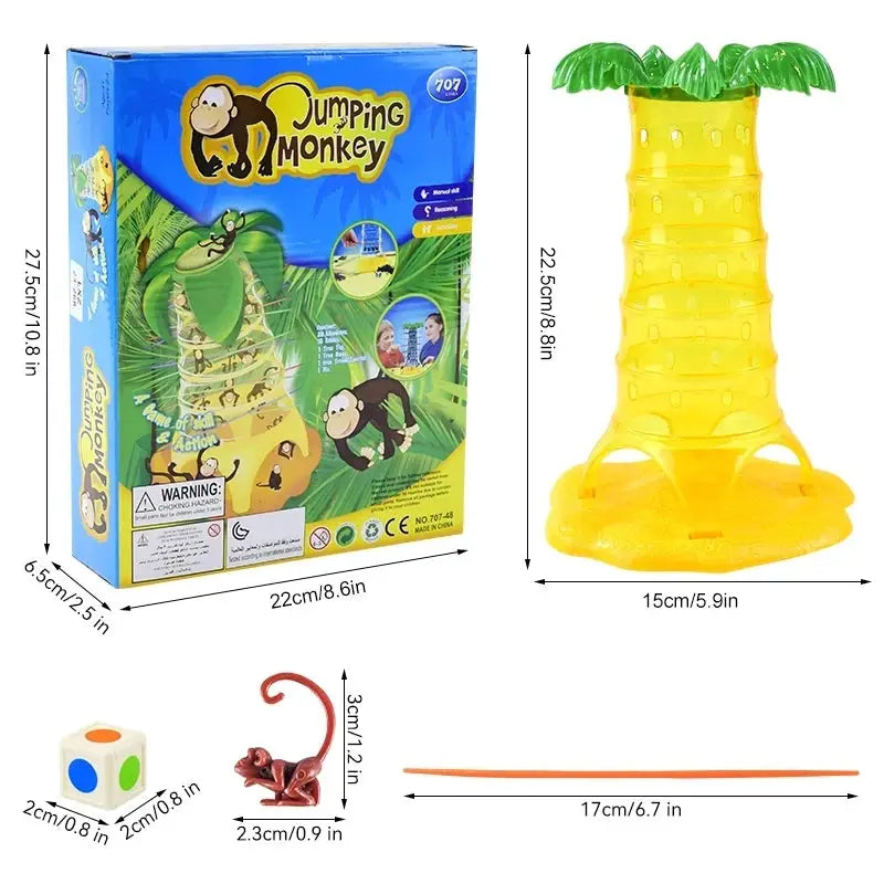 Multiplayer Tabletop Game Rolling Monkeys Educational Toy For Parent Child Interactive Board Game For Kids