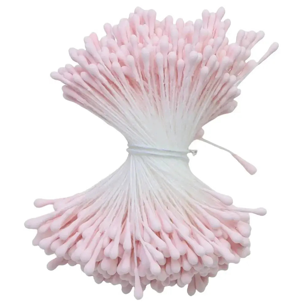 400 Pieces 2mm Mini Pearl Floral Pistils For Wedding Party Home Decoration Diy Accessories
