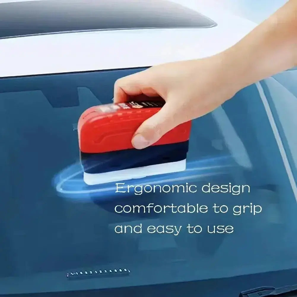 Car Glass Oil Film Remover Hydrophobic Glass Cleaning Board For Windshield And Window Auto Detailing Tool
