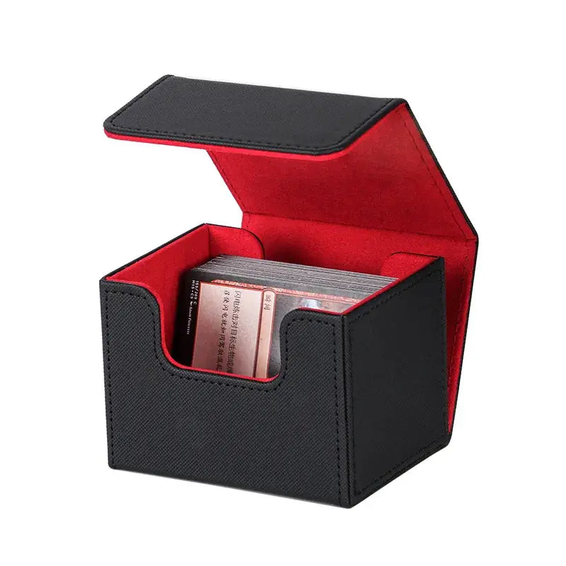Over 100 Trading Card Deck Box Storage Organizer Case For Collectible Cards And Protectors